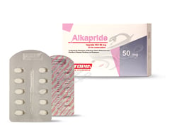 Alkapride 50 Mg 30 Tablets