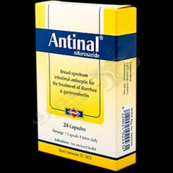 Antinal 200 Mg 24 Capsules