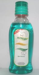 B-Fresh Mouth Wash Mint Flavour With Fluori 250 Ml