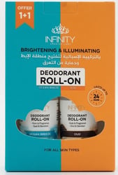 Infinity Ocean Breeze Roll-On Deodorant 80ml 1+1 Offer