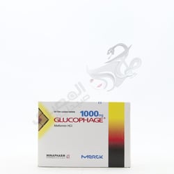جلوكوفاج اكس ار 1000 مجم 30 قرص