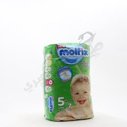 مولفيكس صغير جونيور 7 حفاضة مقاس 5