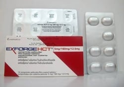 Exforge Hct 5/160/12.5 Mg Tablets