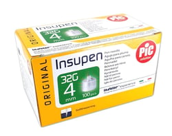 بيك إبرة الحل لقلم الأنسولين Insupen 32Gx4Mm N100