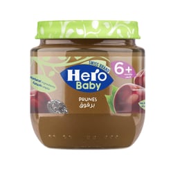هيرو بيبي بيوريه برقوق 125 gm برطمان