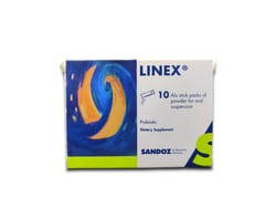 Linex 10 ALu Stick packs Of Powder ForOral suspension