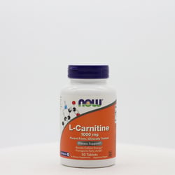 Now Foods L-Carnitine 1000 Mg, 50 Tablets