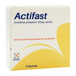Actifast 50 Mg 6 Sachets
