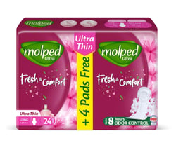 Molped Ultra Fresh & Comfort Long - 24 Pads