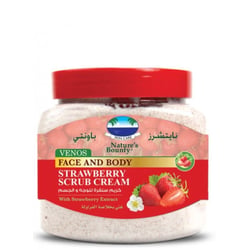 Nature's Bounty Venos Face & Body Scrub Strawberry 300 ml
