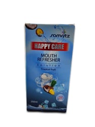 Happy Care Mouth Refresher Solution Tropical Fruit 250ml