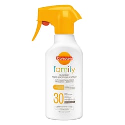 Carroten Kids Suncare Face & Body Milk Spray SPF30, 270ml