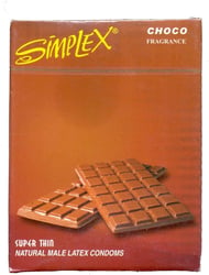 condom Simplex بالشوكولاتة