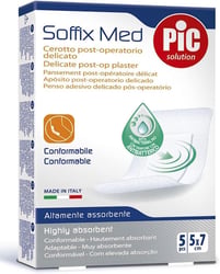 حل Pic Solution Soffix Med Post-op المخصص (5 x 7 سم)، 5 قطع.