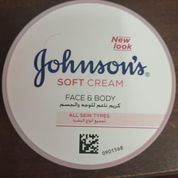 Johnsons Soft Cream Face & Body 300 ml