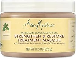 SheaMoisture, Jamaican Black Castor Oil, Strengthen & Restore Treatment Masque, 340 g