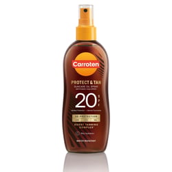 CARROTEN Protect & Tan Suncare Oil Spray SPF20 150ml 5201314180289
