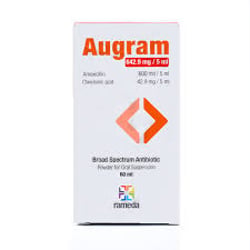 Augram 642.9 mg/5 ml oral susp. 6223003975555