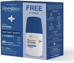 Beesline Whitening Roll On Deodorant - INSTANT WHITE + VITAMIN C (1+1) Promo Pack 5281018709580