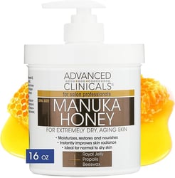 Advanced Clinicals Manuka Honey Moisturizing Skin Lotion Daily Use 454g 810400030374