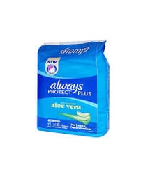 Always Aloe Vera 7 Pads Extra Long For Heavy Flow