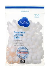  Purita Cotton Balls 200 Count 
