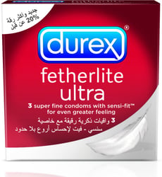 Durex Fetherlite Ultra 3 Condoms