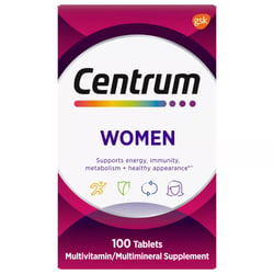 Special Import - Centrum 100-Tablets MULTIVITAMIN MULTIMINERAL SUPPLEMENT WOMEN
