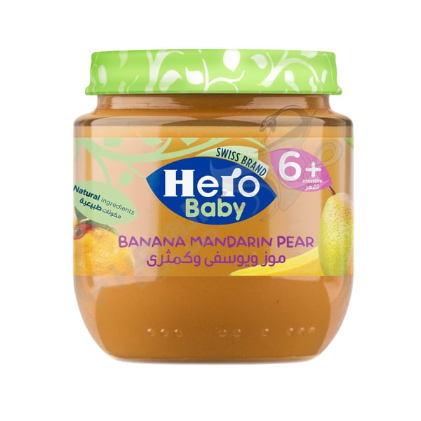 Hero Baby Banana Mandarin And Pear Jar