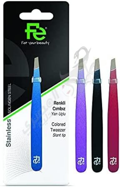 Fe Colourful Stainless Steel Tip Tweezer
