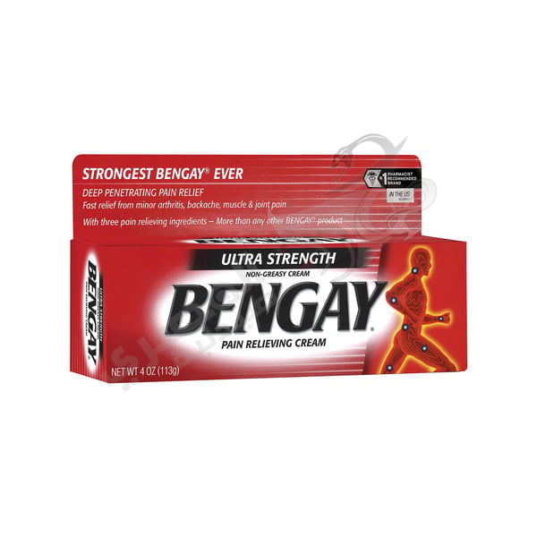 Bengay Ultra Strength Pain Relieving Twin Pack 2Tubes Inside Cream 226 Gm