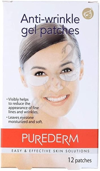 Purederm Anti Wrinkle Gel Patches Pec 12 Pen