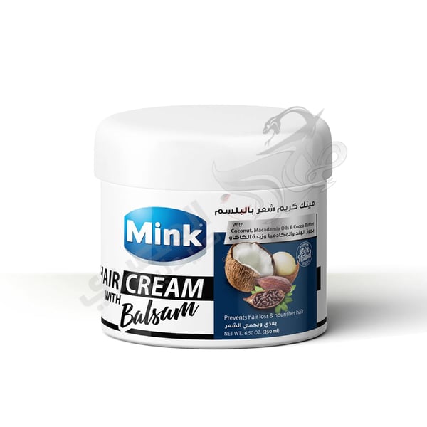 Mink Hair Cream Balsam With Coconut 250 Ml