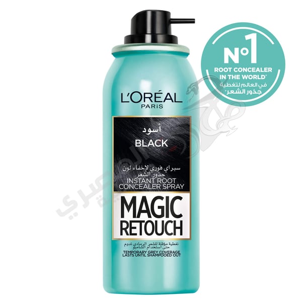 L'Oreal Spray Magic Retouch Black Black By