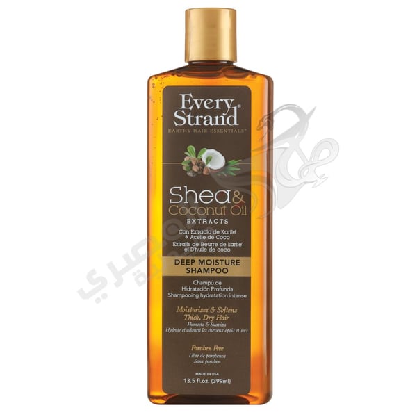 Every Strand Shea And Coconut Oil Deep Moisture Shampoo 399 Ml