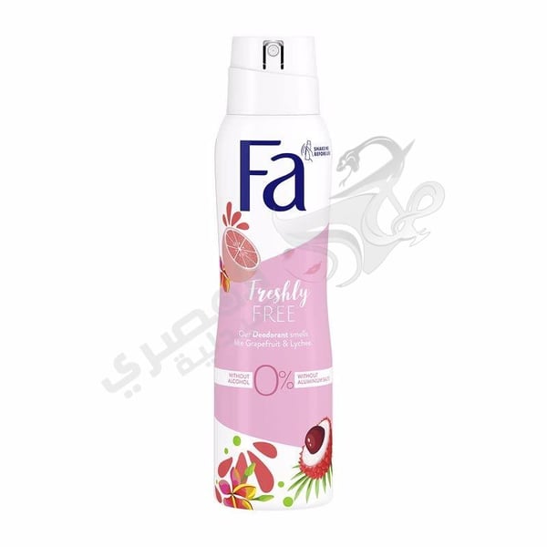 Fa Freshly Free Grapefruit Lychee Spray 150 Ml
