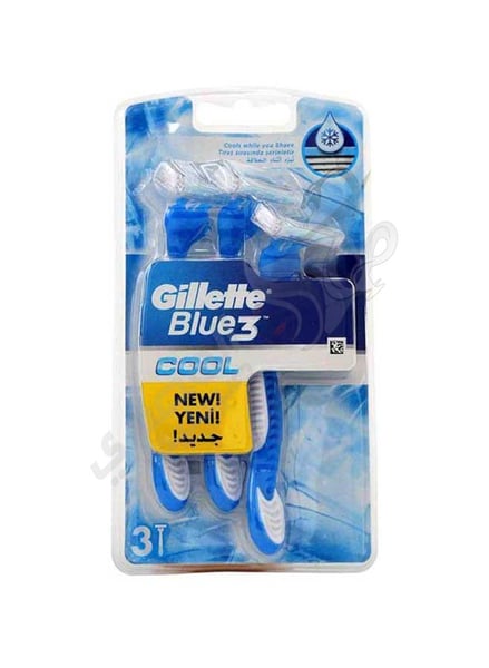 Gillette Blue3 Cool Men'S Disposable Razors 3 Razors