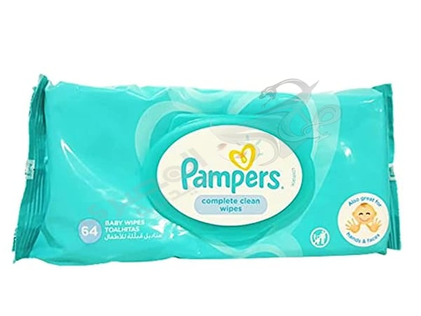 Pampers Complete Clean Wipes Without Cover 64Wipes