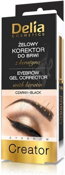 Delia Eyebrow Gel Black