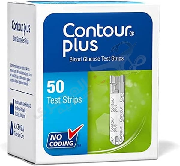 Contour Plus Sugar Test Strip 50 Strips