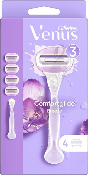 Gillette Venus Comfortglide Breeze Hand + Cartri 4 Blades