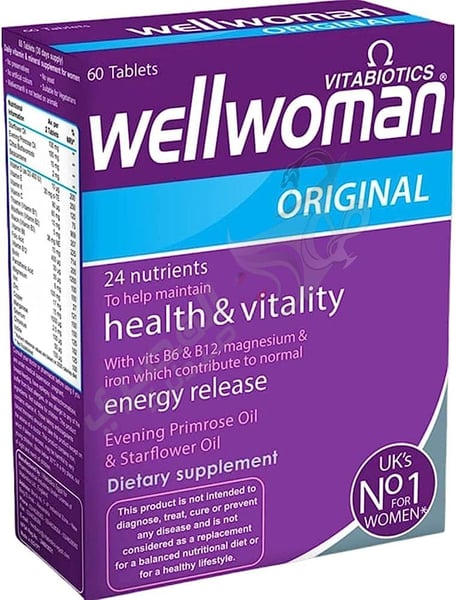 Vitabiotics Wellwoman Original 60 Tablets