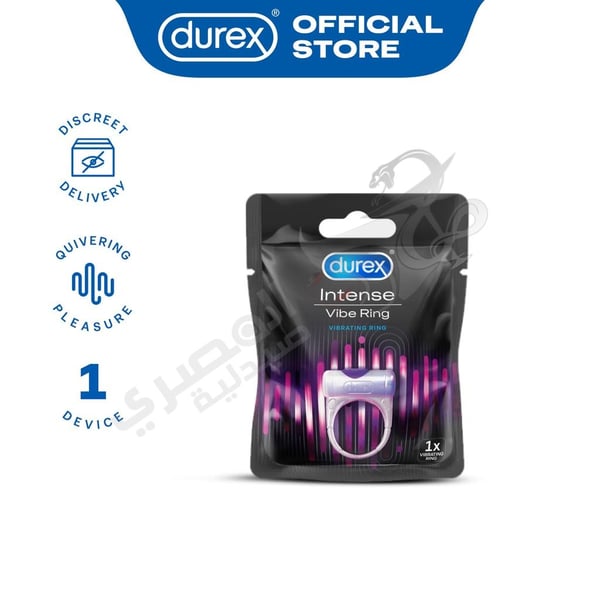 Durex Ring Vibrating Intense Vibe Ring By Rickett
