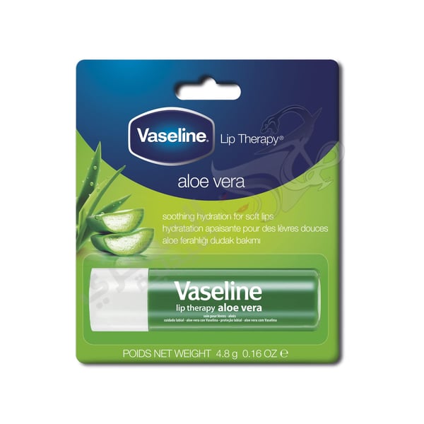 Vaseline Aloe Vera Lip Care By L'Oreal 4.8 Gm