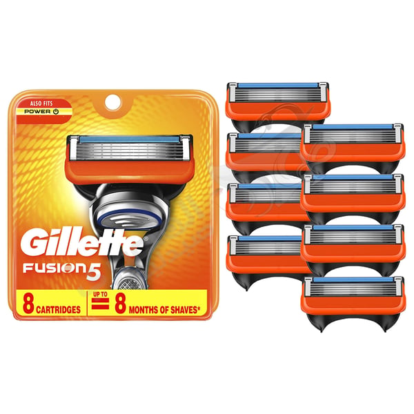 Gillette Fusion5 8 Shaving