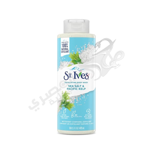 St. Ives Exfoliating Body Wash Sea Salt&Pacifim 473 Ml