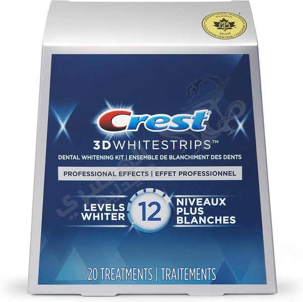 Crest 3D Whites Level 12 20 Treatments By Proctor & Gamble 40 Strips