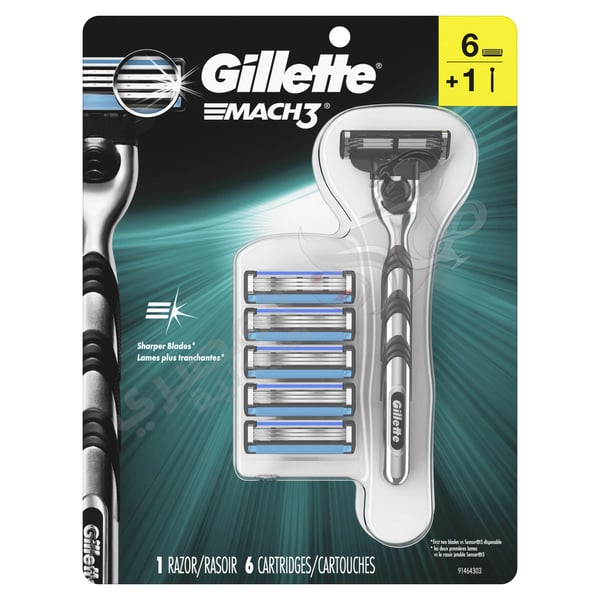 Gillette Mach 3 6+1