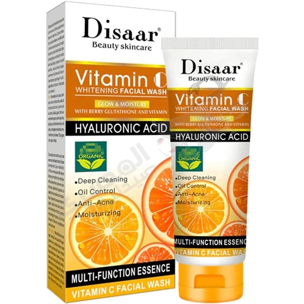Disaar Vitamin C Facial Wash Hyaluronic Acid 100 Ml