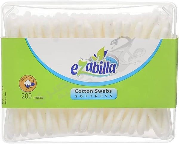 Ezabilla Cotton Swabs Softness 200 Pcs